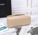 Saint Laurent Loulou Small Chain Bag In Matelassé Y Dark Beige Gold 23Cm 494699Dv7272721 - Image 3