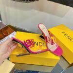 Fendi First Ff Transparent Plastic Handle Pink - Image 2