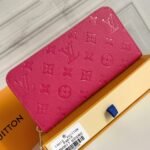 Louis Vuitton Zippy Wallet Monogram Dark Pink 19Cm M83639 - Image 4