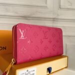 Louis Vuitton Zippy Wallet Monogram Dark Pink 19Cm M83639 - Image 3