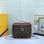Louis Vuitton Nice Mini Monogram Canvas Red 20Cm M46766 - Image 2