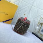 Louis Vuitton Nice Mini Monogram Canvas Red 20Cm M46766 - Image 6