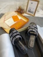 Louis Vuitton Appeal Flat Mules Slides Black 1A95T8 - Image 8