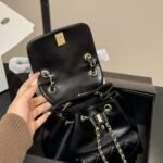 Chanel Mini Duma Backpack Black 20Cm As2908 B09750 94305 - Image 8