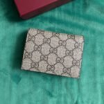 Gucci Gg Mini Wallet With Owl Detail Beige And Dark Brown 11Cm - Image 4