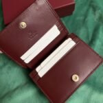 Gucci Gg Mini Wallet With Dog Detail Beige And Dark Brown 11Cm - Image 5