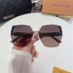 Louis Vuitton Rimless Gradient Brown Sunglasses - Image 2