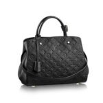 Louis Vuitton Montaigne Mm Monogram Empreinte Leather Black 33Cm M41048