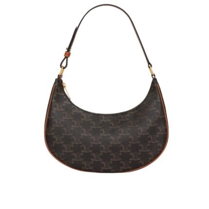 Celine Ava Bag In Triomphe Canvas And Calfskin Tan 193952Bzj04Lu