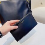 Saint Laurent Tote In Smooth Leather Black 36Cm - Image 6