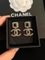 Chanel Cc Earrings - Image 2