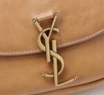 Saint Laurent Kaia Small Satchel In Smooth Vintage Leather Gold Brown 619740Bwr6W2725 - Image 8