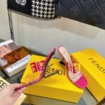 Fendi First Ff Transparent Plastic Handle Pink - Image 4