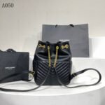 Saint Laurent Joe Backpack In Black Gold 29Cm 6726091El071000 - Image 7