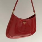 GIFT SET: PRADA CLEO BAG CHERRY RED & SAFFIANO SMALL WALLET RED - Image 2