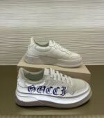 Gucci Women’S Sneaker With Logo White 708267 Upg70 9000 - Image 8