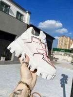 Prada Cloudbust Thunder Sneakers With White And Red 2Eg2933Lgnf0009 - Image 2