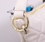 Chanel Maxi Hobo Bag Black Calfskin And Gold Tone Metal White 28Cm As4339 - Image 3