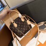 Louis Vuitton Lockit BB Bag Monogram Brown 16Cm M12019 - Image 6