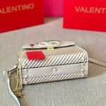 Valentino Garavani Small Vsling Handbag White 20Cm - Image 5