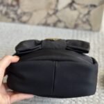 Prada Re Nylon And Nappa Leather Mini Bag With Bow Black 20Cm 1Bc241 Rp0C F0002 V Oxo - Image 5