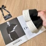 Chanel Women’S Sneaker Cc Trainers In Black - Image 9