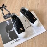 Chanel Women’S Sneaker Cc Trainers In Black - Image 2
