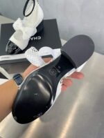 Chanel Mary Janes White And Black G40097 Y56613 K5928 - Image 3