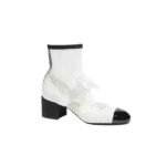 Chanel Mary Janes White And Black G40097 Y56613 K5928