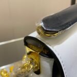 Fendi Women Mini Baguette Chain Shoulder Bag White 19Cm - Image 6