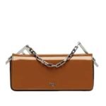 Fendi First Sight Brown Leather Mini Bag 23Cm 8Bs072Anx2F1L1L