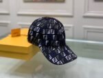 Fendi Ff Motif Multicolor Cap Black - Image 6