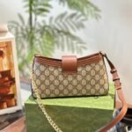 Gucci Padlock Small Shoulder Bag Brown 25Cm 811705 Khnkg 8534 - Image 3