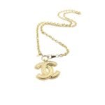 Chanel Cc Gold Necklace