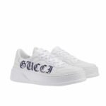 Gucci Women’S Sneaker With Logo White 708267 Upg70 9000