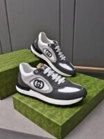 Gucci Double G Men’S Run Sneaker Gray - Image 7