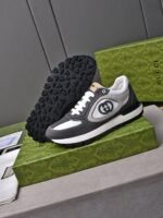 Gucci Double G Men’S Run Sneaker Gray - Image 6