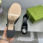 Gucci Women’S Platform Pump With Double G Black 762386 Bnc00 1000 - Image 3