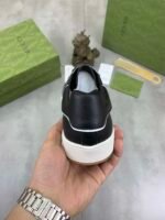 Gucci Classic Fashion Sneaker With Edge Black - Image 5