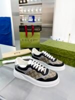 Gucci Men’S Gg Trainer Supreme Canvas Beige 669582 Upga0 1080 - Image 7