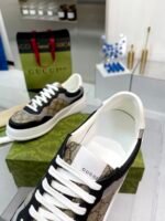 Gucci Men’S Gg Trainer Supreme Canvas Beige 669582 Upga0 1080 - Image 4