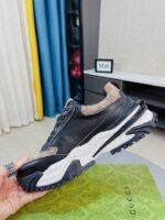 Gucci Gc Rhython Leather Sneaker Black - Image 5