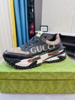 Gucci Gc Rhython Leather Sneaker Black - Image 2