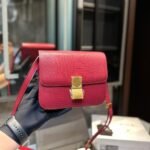 Celine Small Classic Bag In Lizard Red 18Cm - Image 2