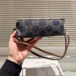 Celine Baguette Shoulder Bag In Denim Blue 22Cm - Image 7