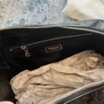 Prada Antiqu Handle Bag Black 25Cm 1Bb092 Uvl F0002 V T2O - Image 8