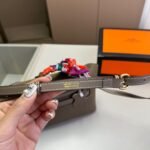 Hermès Kelly 24/24 Etoupe Evercolor 21Cm - Image 10