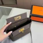 Hermès Kelly 24/24 Etoupe Evercolor 21Cm - Image 3