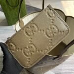 Gucci Jumbo Gg Large Tote Bag Taupe 40Cm 726755 Aaby0 2801 - Image 9