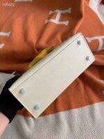 Hermes Kelly 28 Epsom Light Beige 28Cm Silver Hardware - Image 5